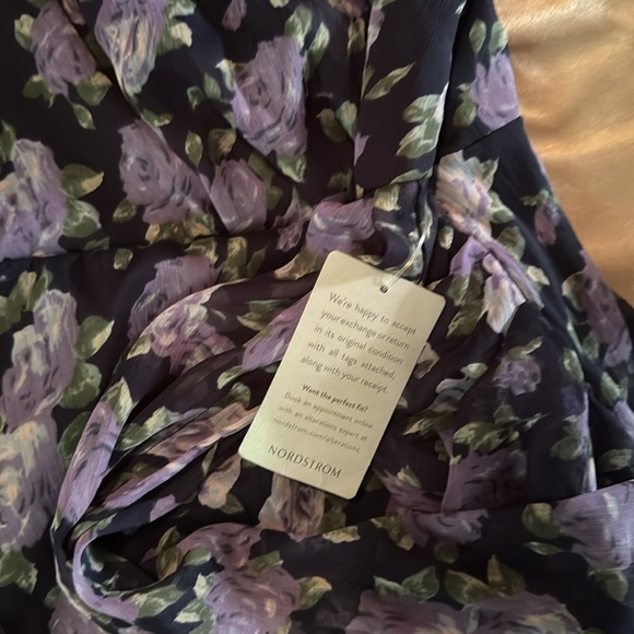 SAYLOR NEW Size S SAYLOR Merritt Dress Multi Floral Blue REVOLVE MSRP $242 - Picture 5 of 6